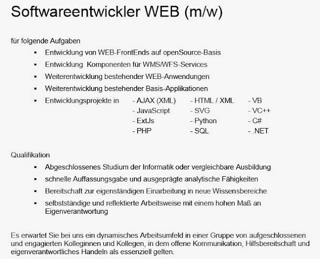 Bewerbungsschreiben Allgemein